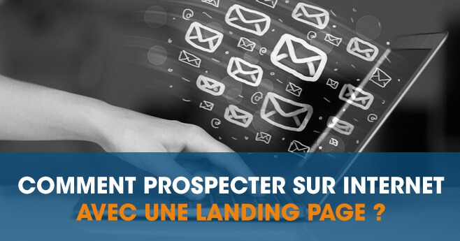 Landing page prospection